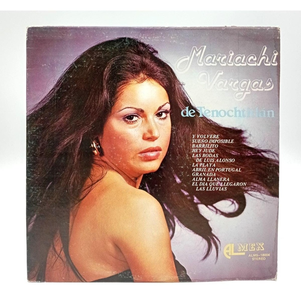 Mariachi Vargas de Tenochtitlan Latin LP Alhambra Mexico Shrink Vinyl VG